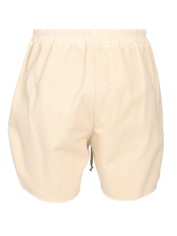 Drawstring Cotton Shorts - Image 2