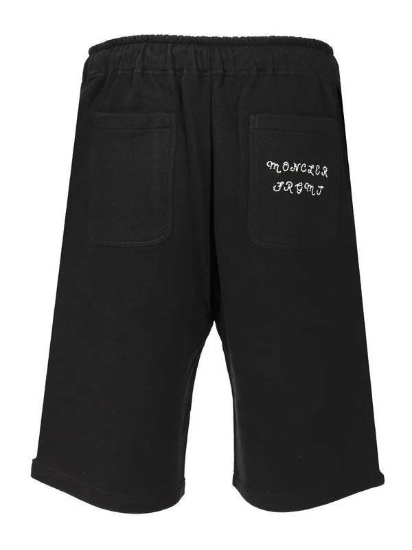 Fragment Logo Patch Jersey Shorts - Image 2
