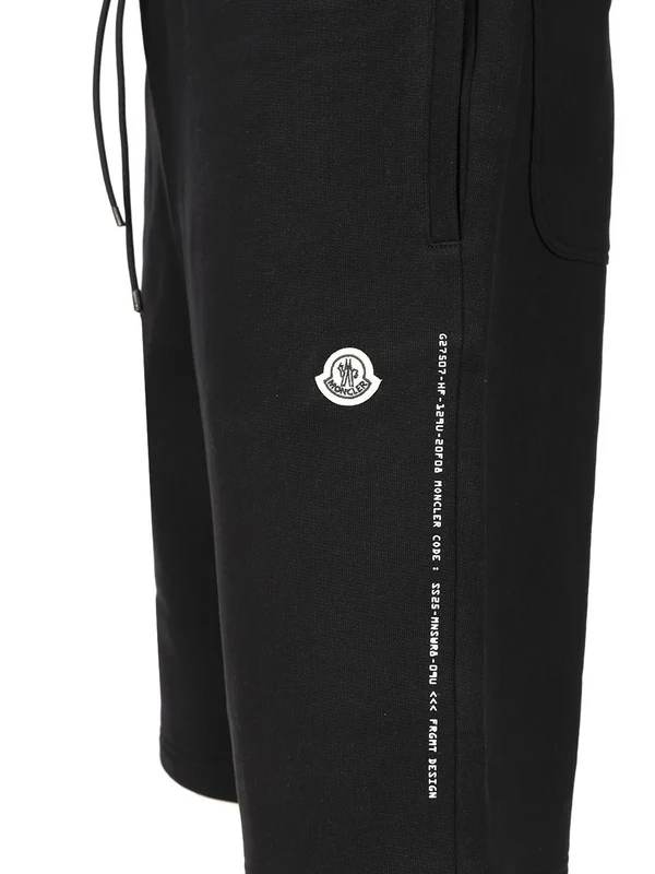 Fragment Logo Patch Jersey Shorts - Image 4