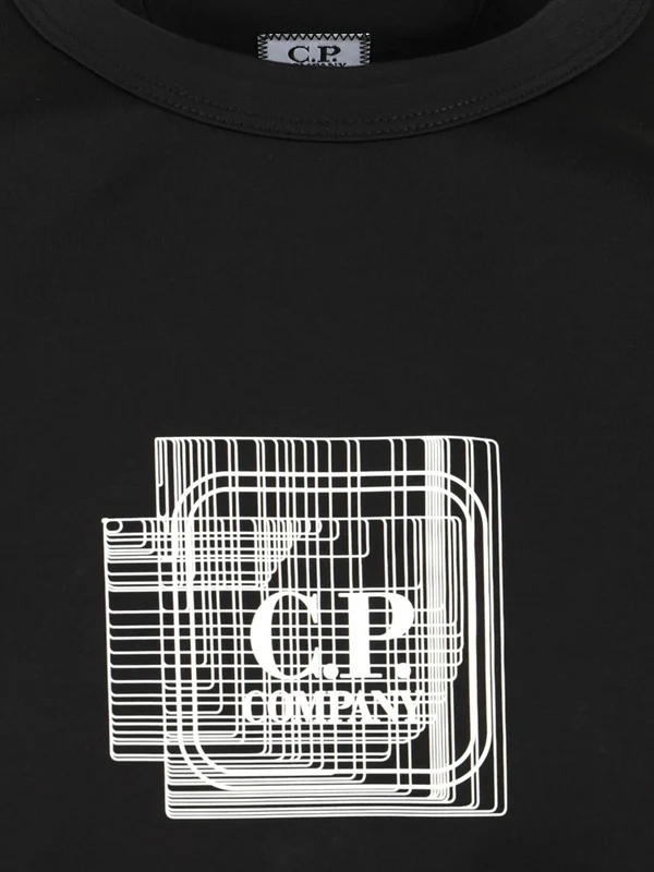 Logo Print Cotton T-Shirt - Image 3