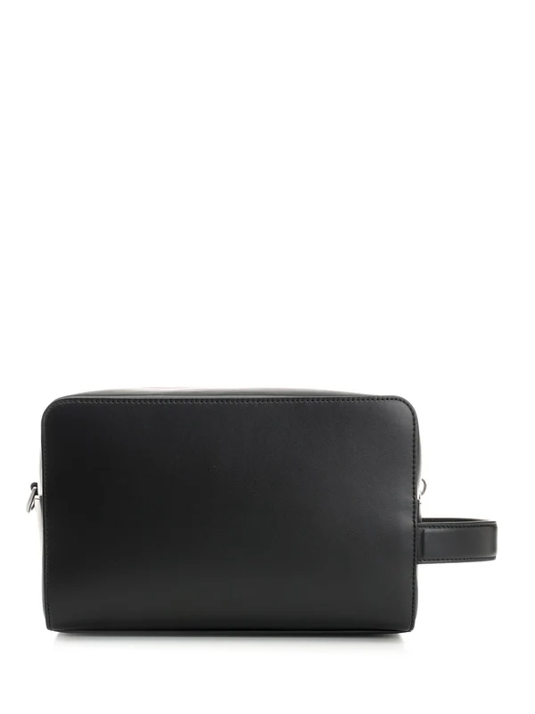 Logo Print Leather Pouch - Image 3