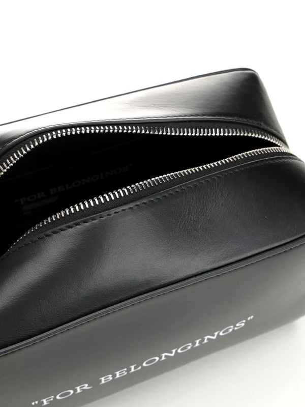 Logo Print Leather Pouch - Image 4