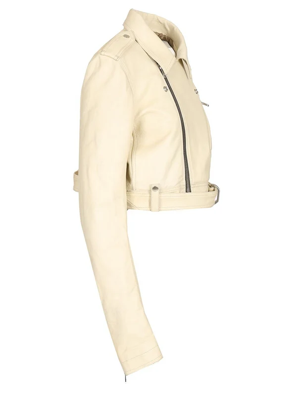 Luke S Stooges Leather Biker Jacket - Image 3