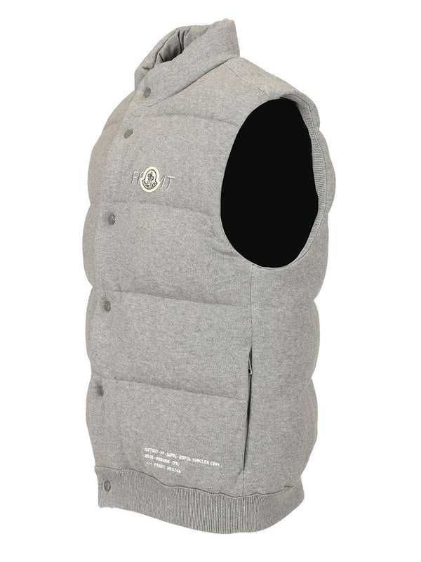 Fragment Logo Patch Cotton Padded Vest - Image 3