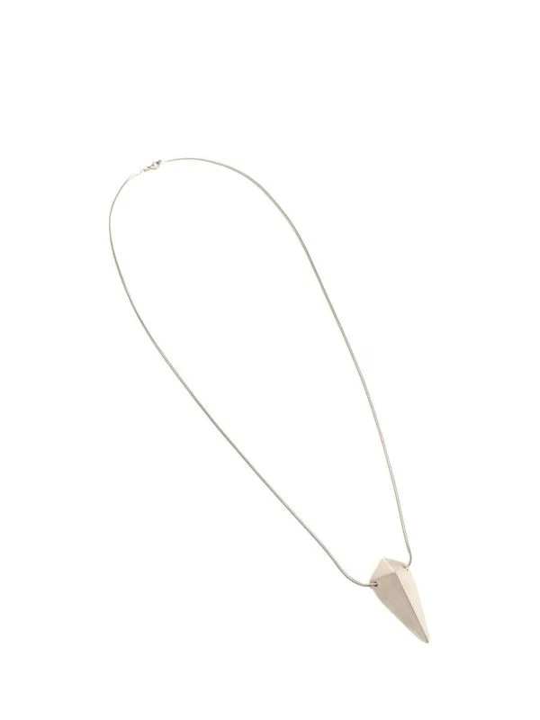 Pyramid Brass Necklace - Image 2