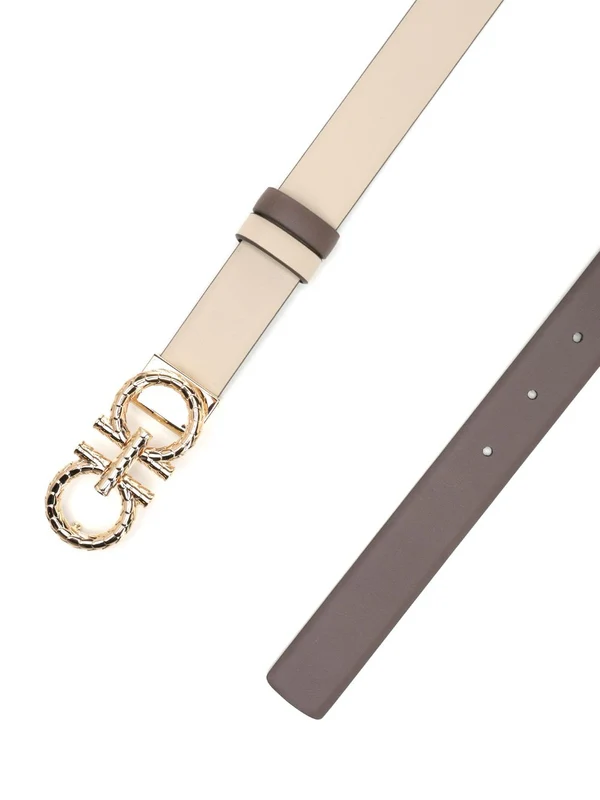 Gancini Double-face Leather Belt - Image 2
