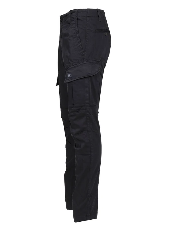 Logo Patch Stretch Cargo Pants - Image 3