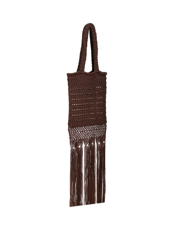 Ray of Light Knit Tote Bag - Image 3