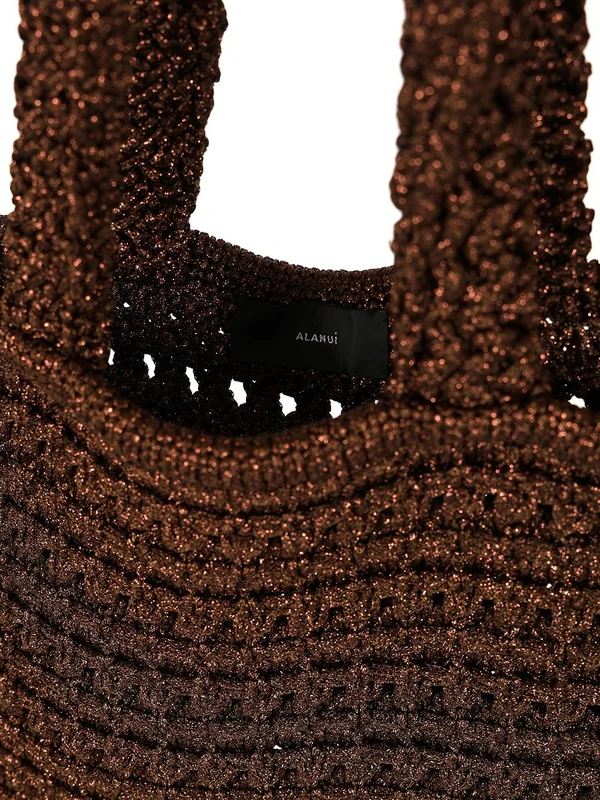Ray of Light Knit Tote Bag - Image 4