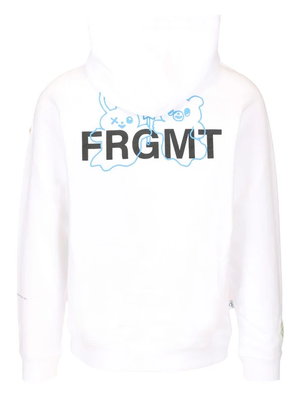 Fragment Logo Cotton Hoodie - Image 2