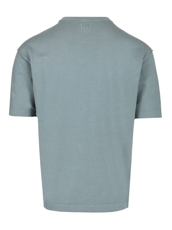 Logo Patch Knit Short-sleeve T-shirt - Image 2