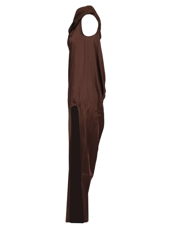 Athena Asymmetric Long Dress - Image 3