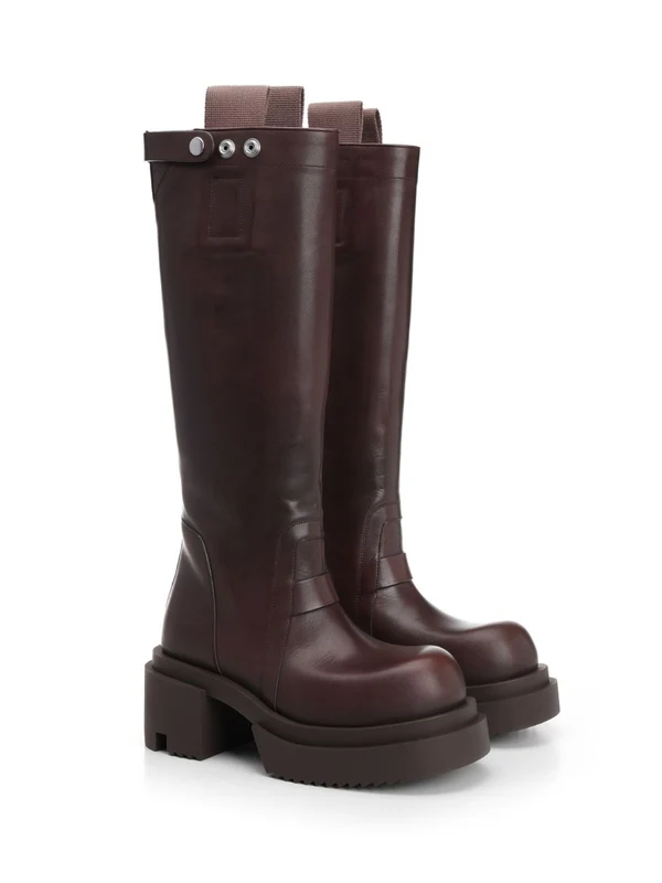Bogun Leather High Boots - Image 2
