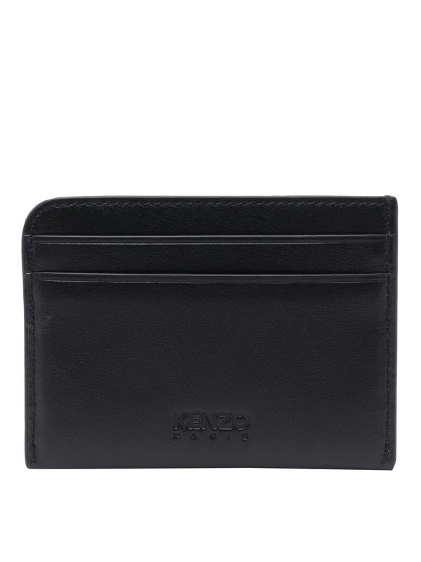 Logo Printing Leather Card Wallet - Image 2