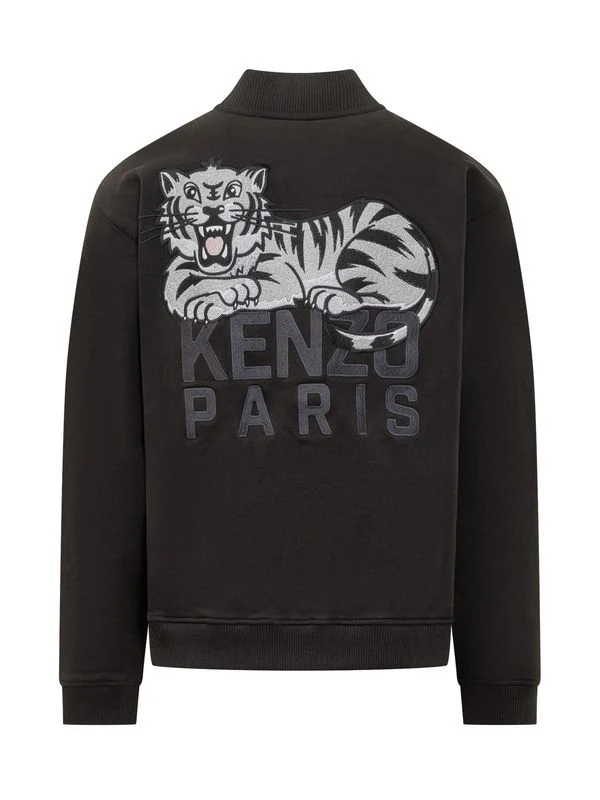Logo Printing Cotton Bomber Jacket - Image 2