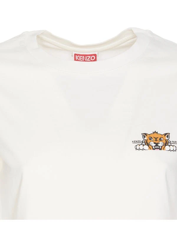 Happy Tiger Cotton Short Sleeve T-shirt - Image 4