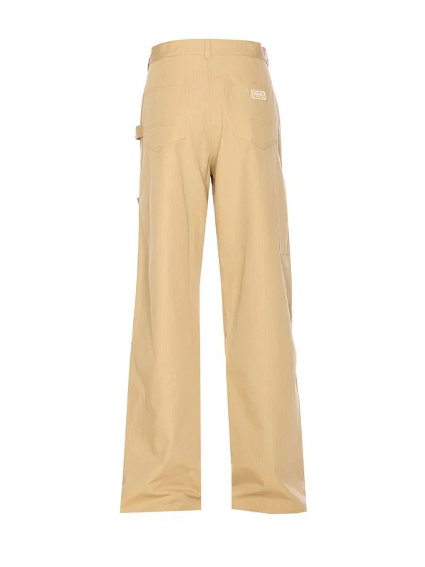 Multi Pocket Back Logo Cotton Pants - Image 2