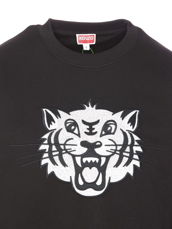 Graphic Printing Cotton Sweatshirt - Image 3