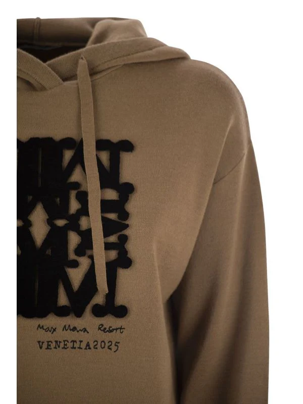 Sfinge Jacquard Logo Wool Hood - Image 4