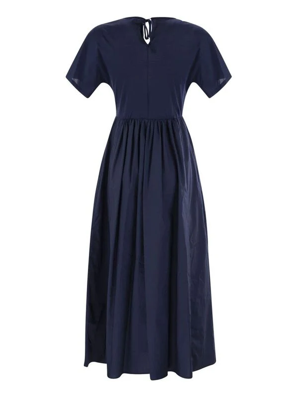 Bronzo V-neck Cotton Midi Dress - Image 2