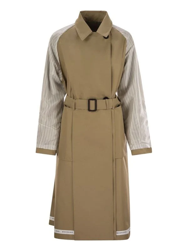 Reversible Midi Trench Coat - Image 5