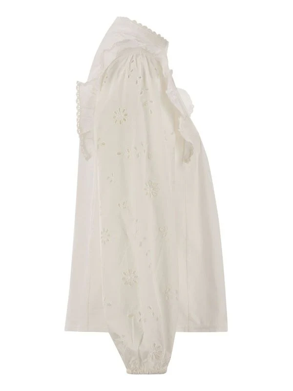 Taddeo Cotton Poplin Blouse - Image 3