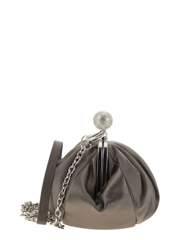 Emmy Cotton Silk Chain Clutchbag - Image 3