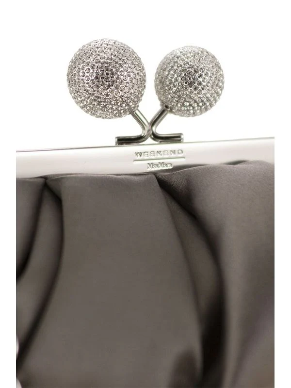 Emmy Cotton Silk Chain Clutchbag - Image 5