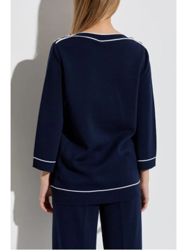 Interlocking G Button Wool Knit - Image 4
