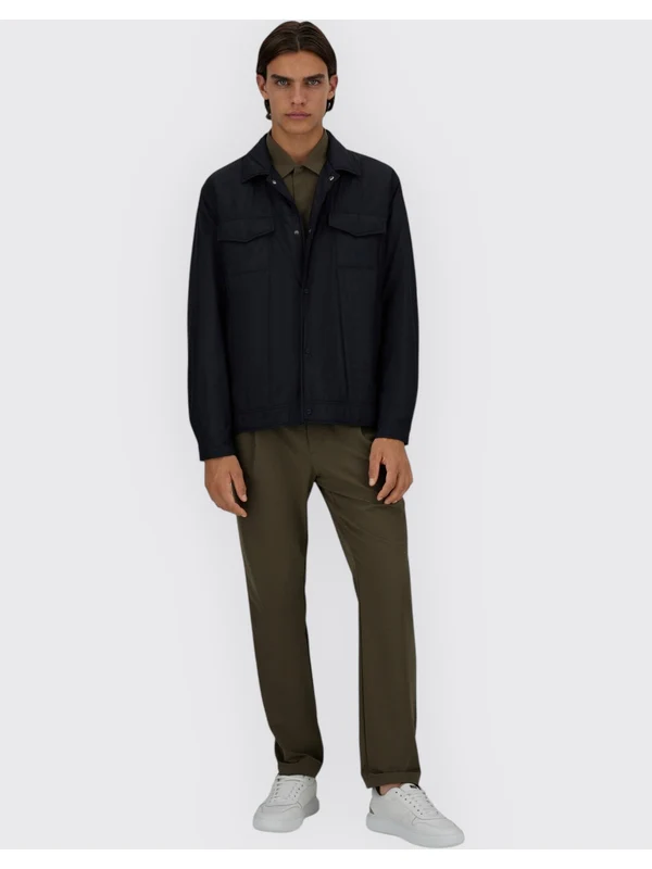 Pocket Detail Overshirt - Image 3