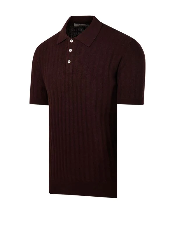 Cotton Knit Polo Shirt - Image 2