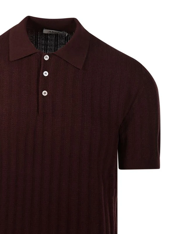 Cotton Knit Polo Shirt - Image 4
