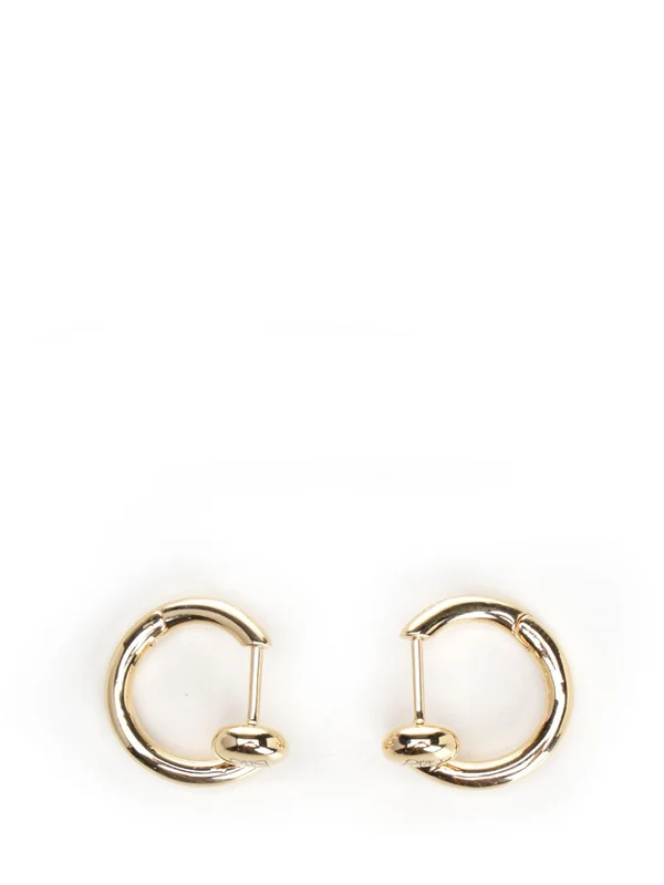 HOOP Anagram Pebble Earrings - Image 2