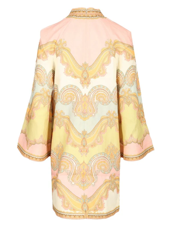 MAXINE Tunic Paisley Mini Dress - Image 2