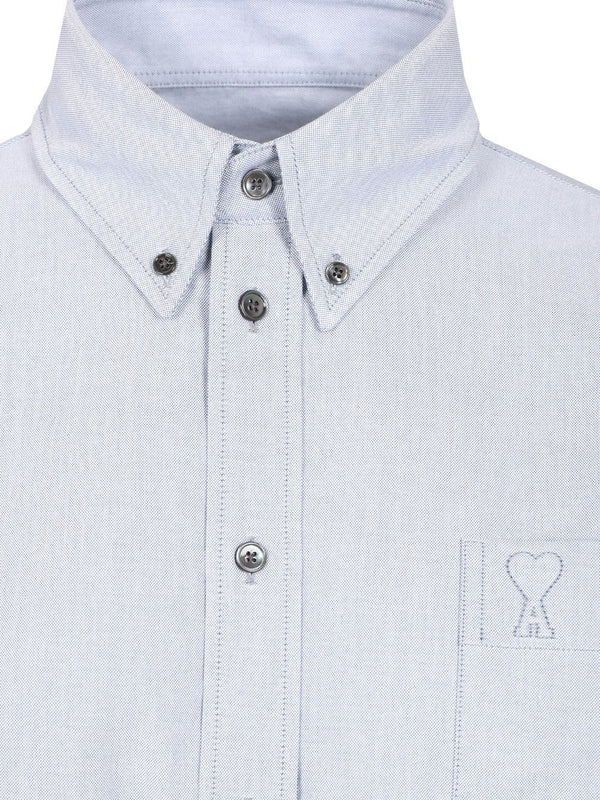 Oversized Crop Oxford Shirt - Image 4