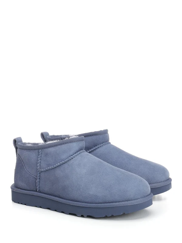 Ultra Mini Leather Ankle Boots - Image 2