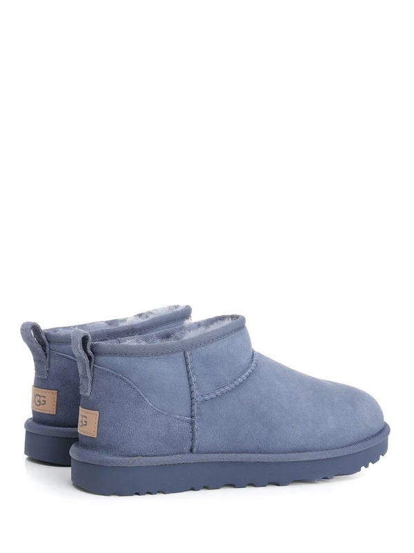 Ultra Mini Leather Ankle Boots - Image 3