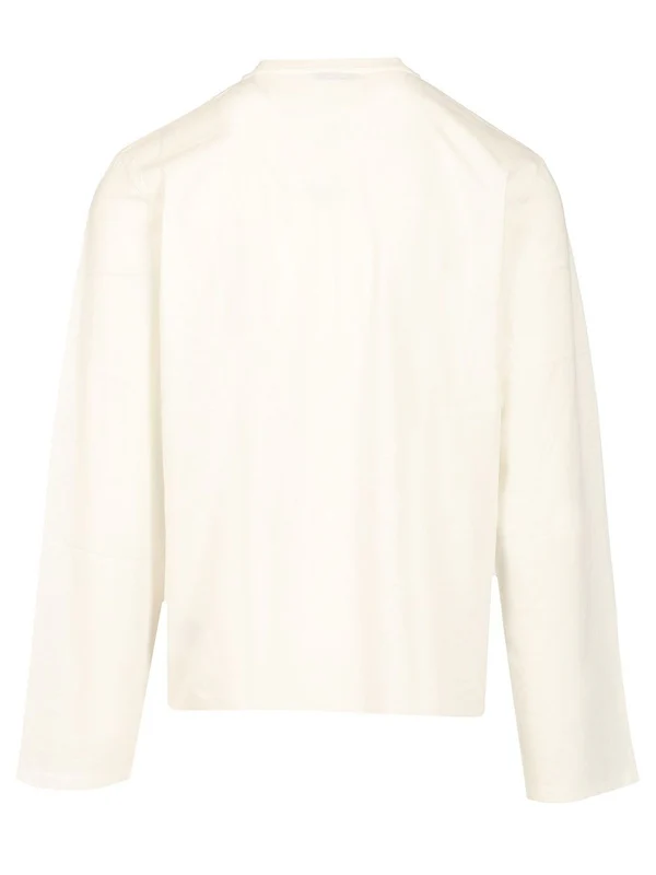 Printed Cotton Long Sleeve Top - Image 2