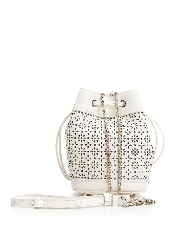 TRES VIVIER Leather Bucket Bag - Image 3