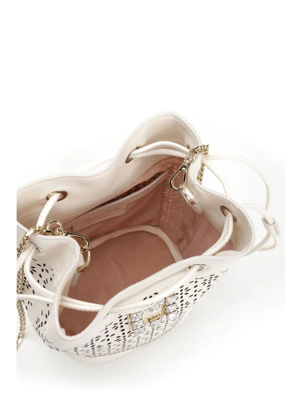 TRES VIVIER Leather Bucket Bag - Image 4