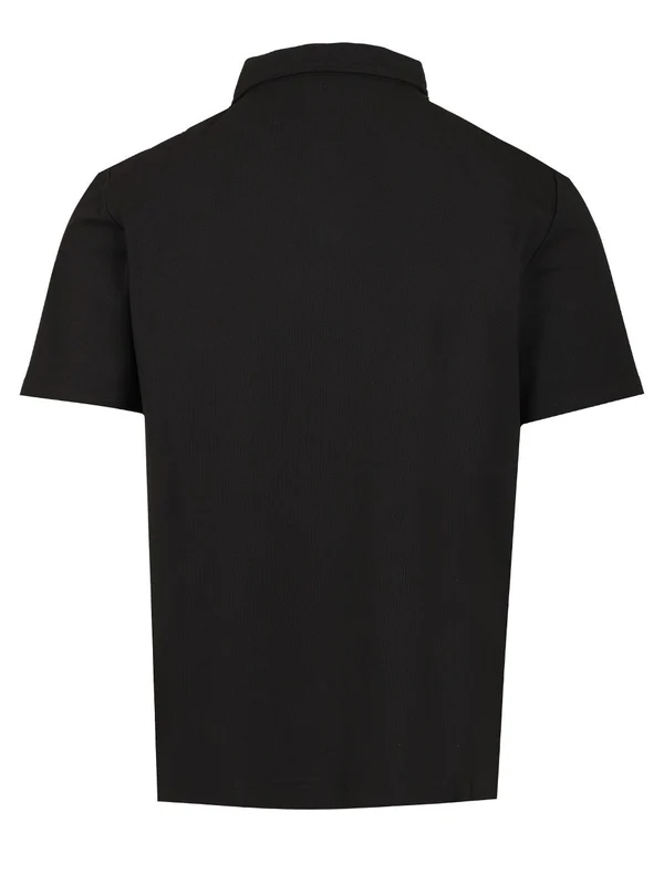 Logo Patch Nylon Polo Shirt - Image 2