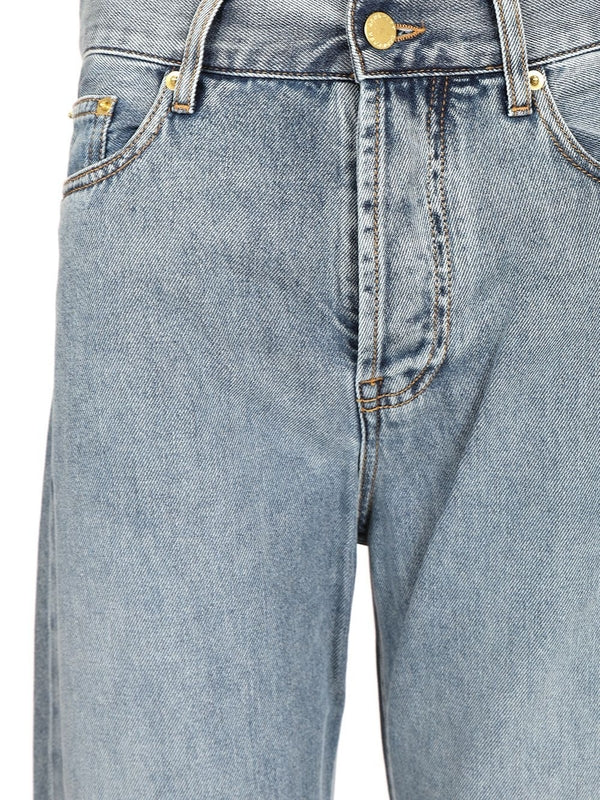 GALE Relaxed Fit Denim Pants - Image 3
