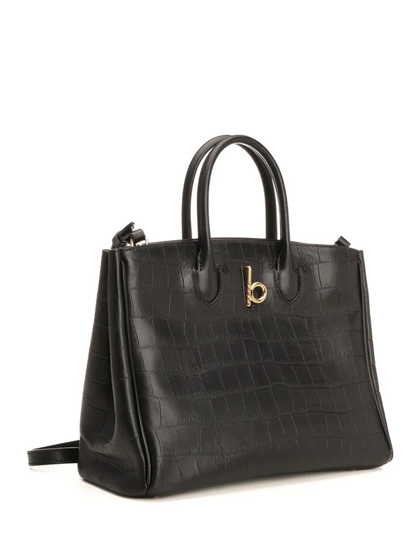 ROCKING HORSE Small Leather Tote Bag - Image 2