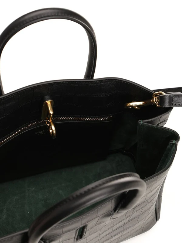 ROCKING HORSE Small Leather Tote Bag - Image 4