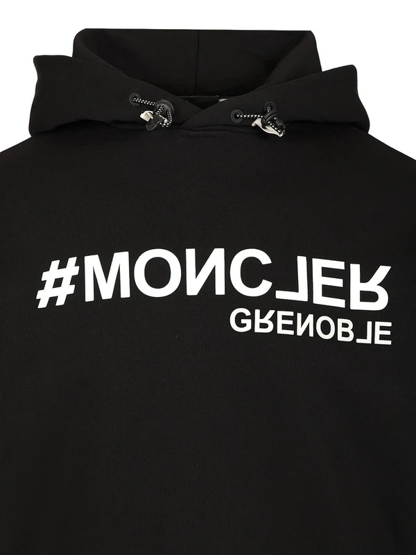 Grenoble Logo Cotton Hoodie - Image 4