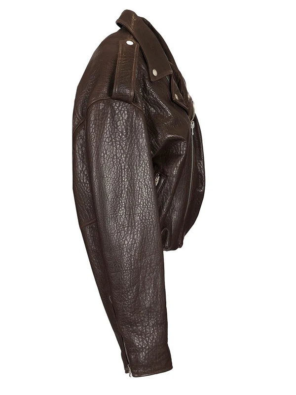 Leather Biker Jacket - Image 3