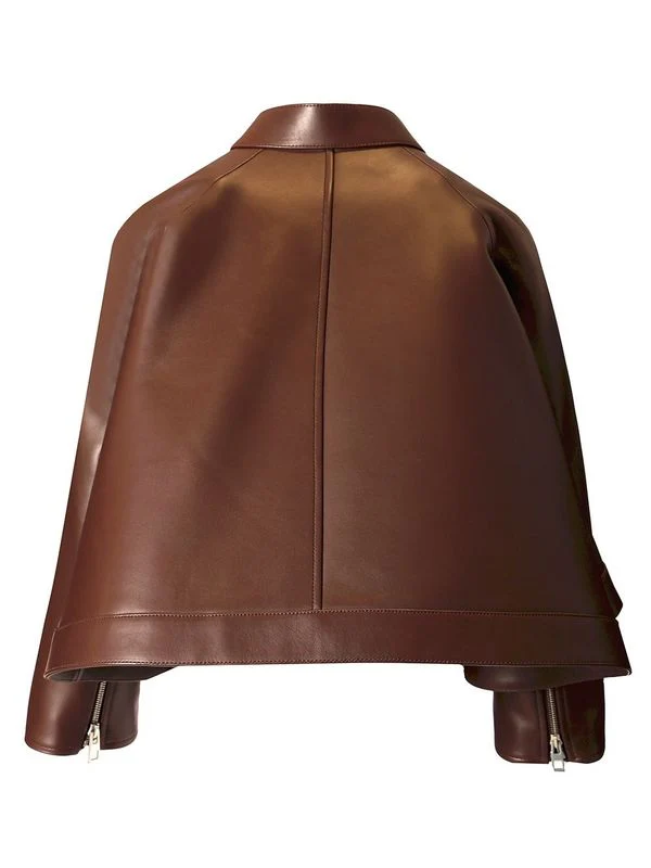 A-Line Leather Jacket - Image 2