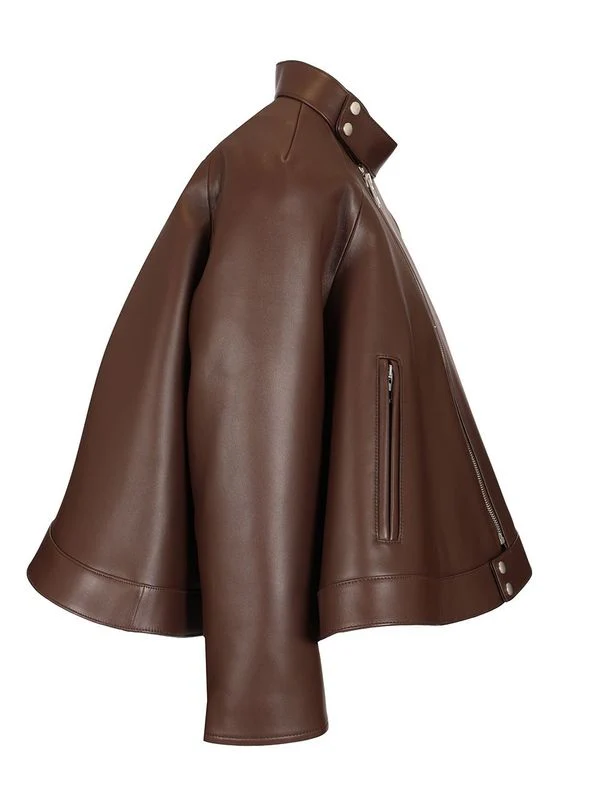 A-Line Leather Jacket - Image 3