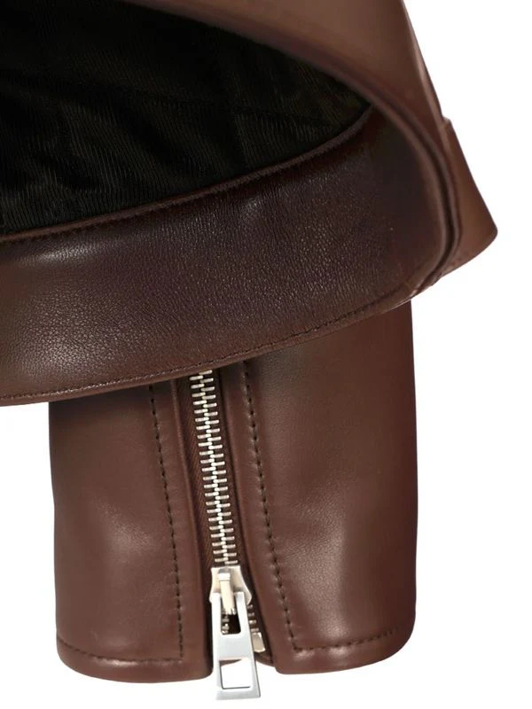 A-Line Leather Jacket - Image 7