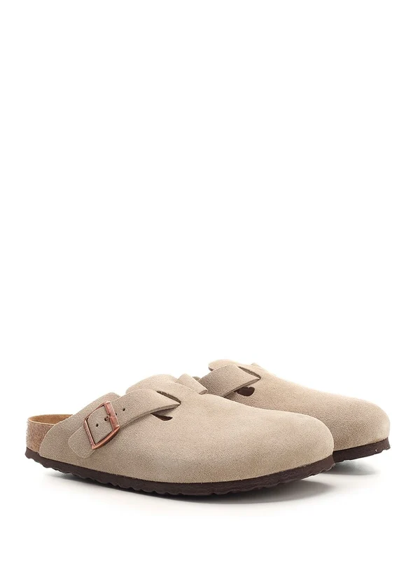 Boston Suede Mule Slides - Image 2